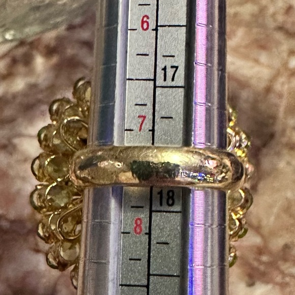 Bling multi stone ring 7.5 - Picture 6 of 6